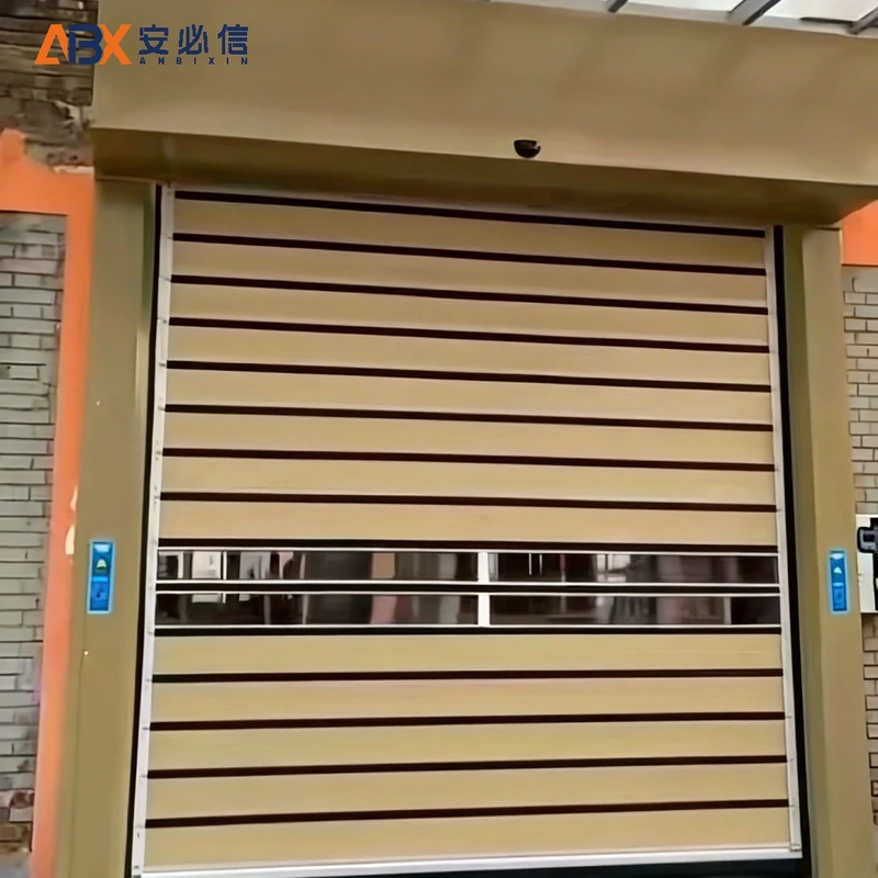 阿拉尔铝质快速门